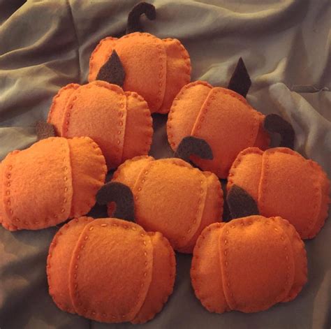 Pumpkin Garland Felt Fall Decor Banner Halloween Decor - Etsy