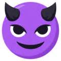 😈 Smiling Face with Horns Emoji