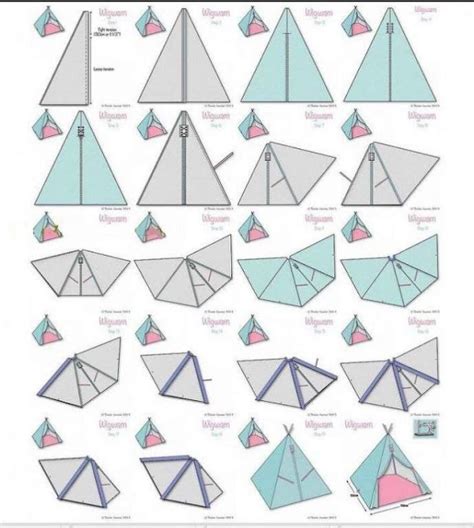 Diy make a Wigwam for children