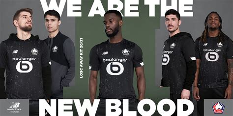 Noir et lumineux : découvrez le maillot away 2020-21 du LOSC | LOSC