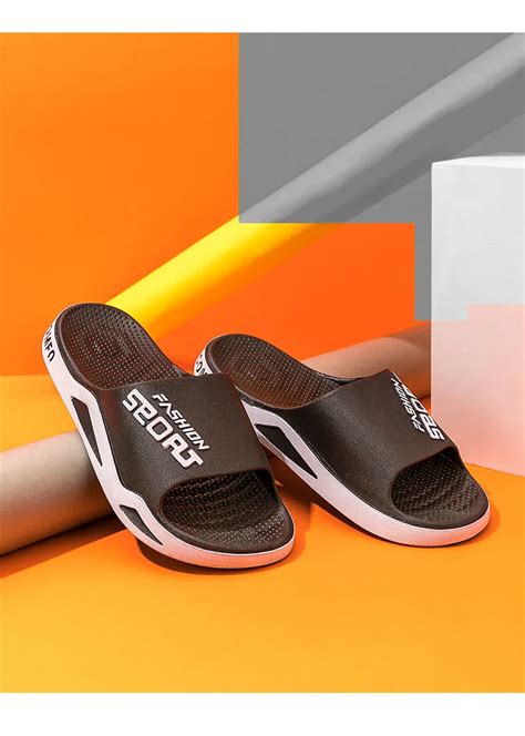 Мужские спортивные тапочки из ПВХ | AliExpress