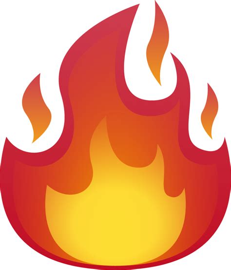 Flame Clipart Fire Fire Emoji Transparent Background Png Download Images