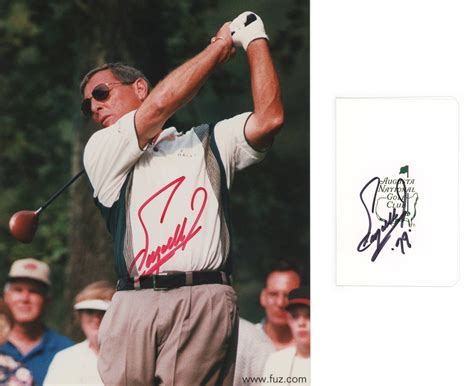 Fuzzy Zoeller Autographed Official Augusta National Golf Club Scorecard