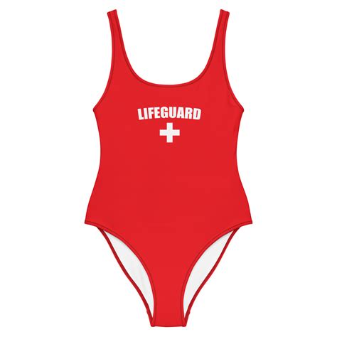 Lifeguard One-Piece Swimsuit | Filter Nothing
