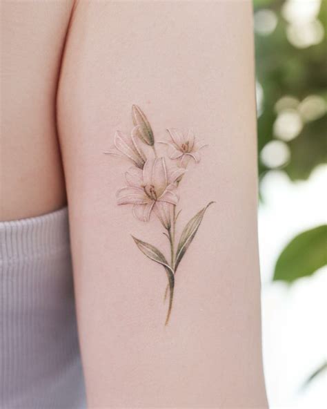 38 Beautiful Lily Tattoo Ideas to Inspire You in 2023