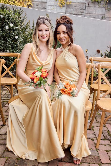 yellow bridesmaid dresses 5