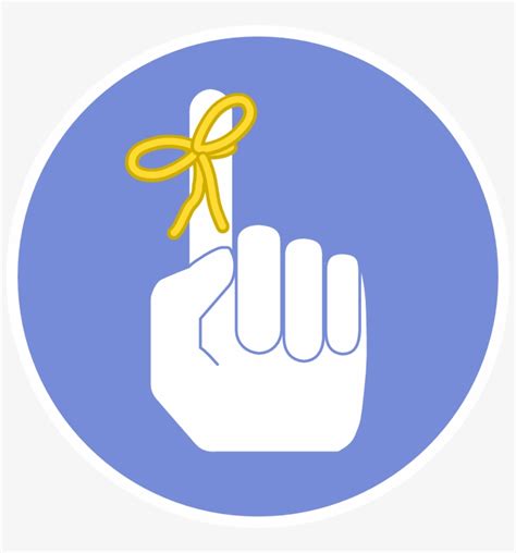 Remember Finger Png - Finger Remember Icon - 800x800 PNG Download - PNGkit