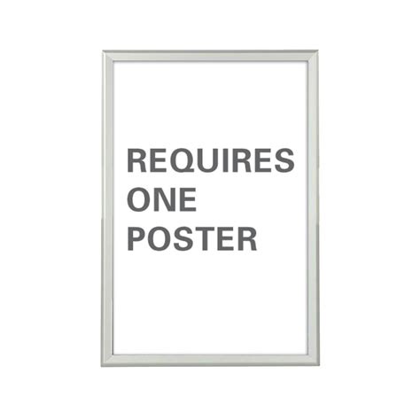 poster snap frame rx retail marketing