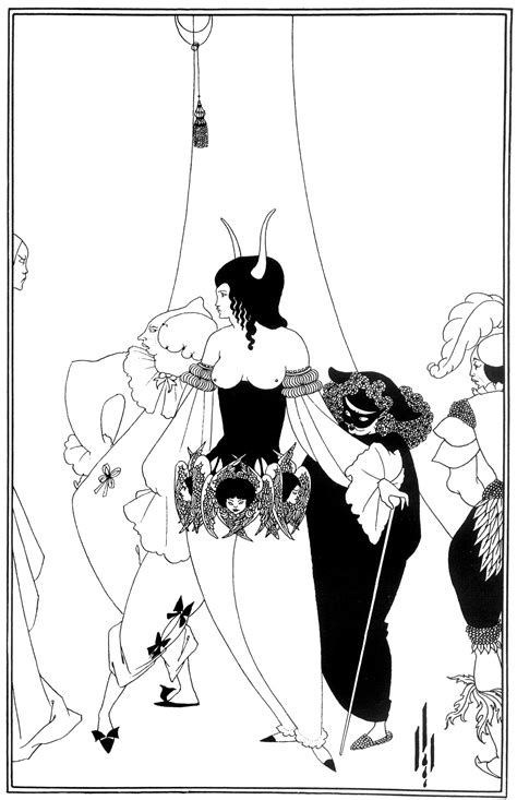 Aubrey Beardsley's Macabre Illustrations of Edgar Allan Poe's Short ...