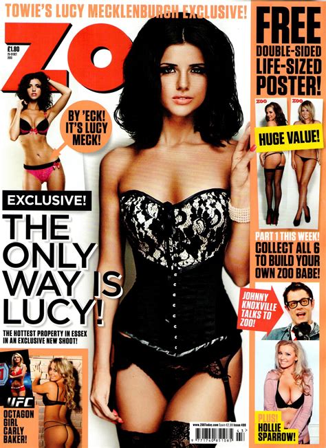 Lucy Mecklenburgh in ZOO Magazine • CelebMafia