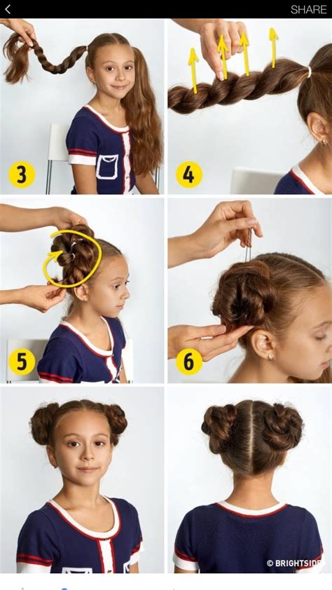 Girls Hair Styles panosundaki Pin | Küçük kız saç modelleri, Kız saç
