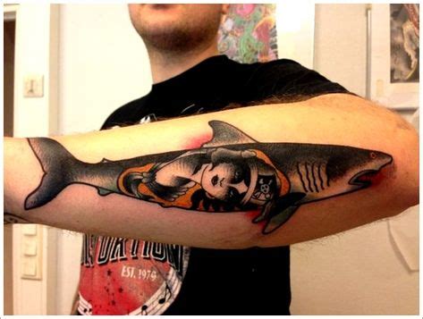 30 Best Shark Bite Tattoo images | Shark, Shark bites, Tattoos