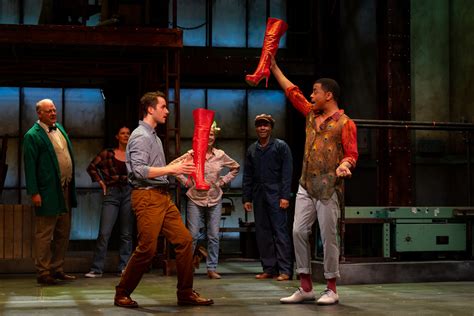 Kinky Boots' dynamic stage duo talks high heels, quick changes, and