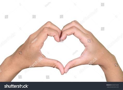 Hand Symbol Love Valentine Day Stock Photo 565072435 | Shutterstock