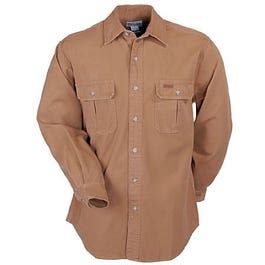 Carhartt S113BUC Heavyweight Cotton Canvas Work Shirt-Buckskin