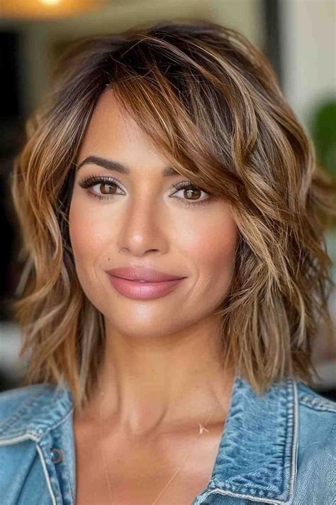 side swept baby bangs stylish timeless hair solution