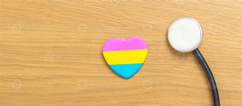 pansexual pride day  lgbt pride month concept pink yellow  blue
