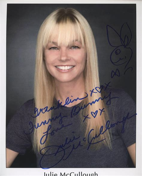 Sold Price: Playboy Playmate Julie McCullough signed photo - April 3