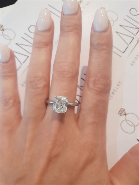 cushion cut 7 ct ring 13