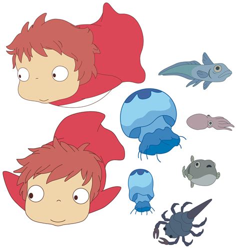 Ponyo vector by kosepa on DeviantArt