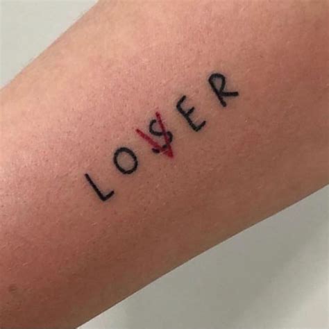 loser lover it tattoo - markdestiny