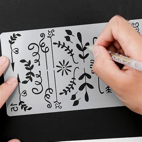 patterns  choose  painting stencil diy home planner