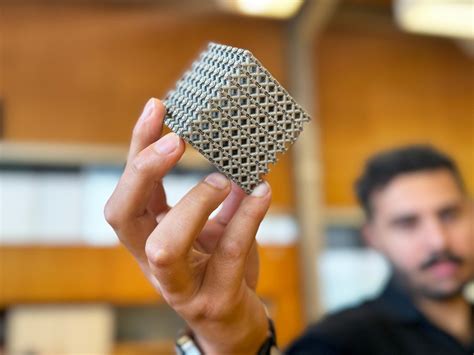 Supernatural Strength: 3D Printed Titanium Structure Is 50% Stronger