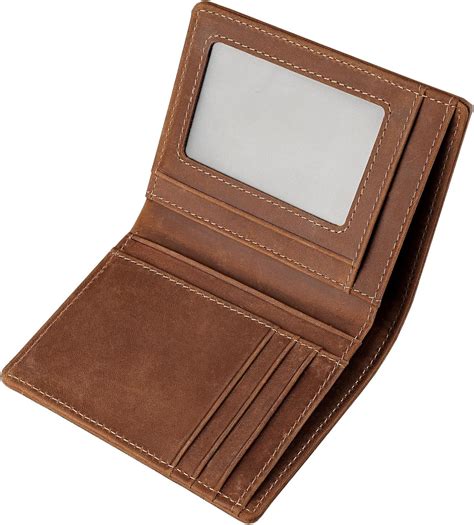 leather bi fold wallet for men 5