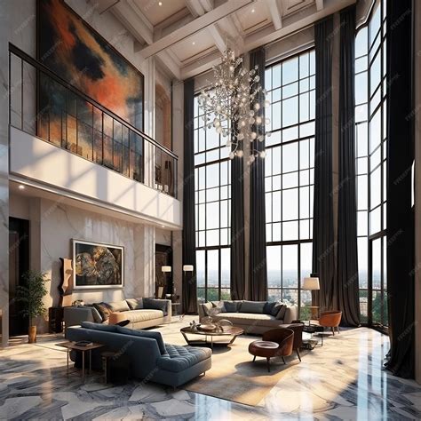 Stunning Lavish apartment interior design | Premium AI-generated image