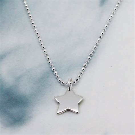 "Little Silver Star" Necklace | H&J