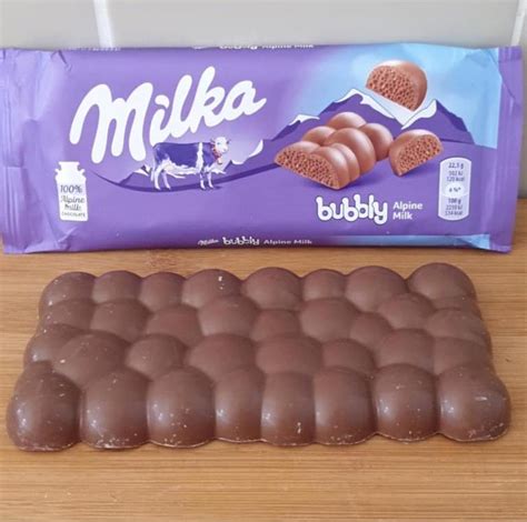 Milka Bubbly Alpine Milk 100g - Chocolate.lk