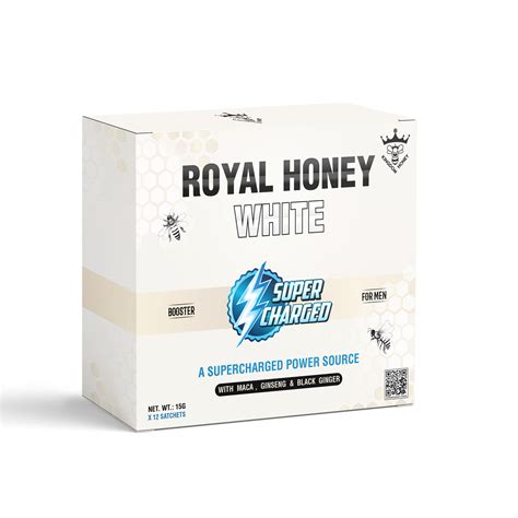 Buy Royal Honey White - SuperCharged (12 Sachets - 15G) Online - Royal