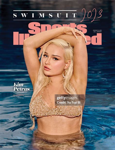 Model Kim Petras poses for the 2023 Sports Illustrated swimsuit issue... News Photo - Getty Images