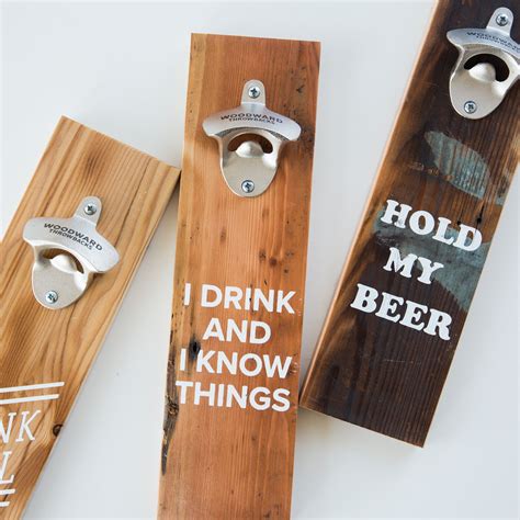 reclaimed wood bottle openers artofit