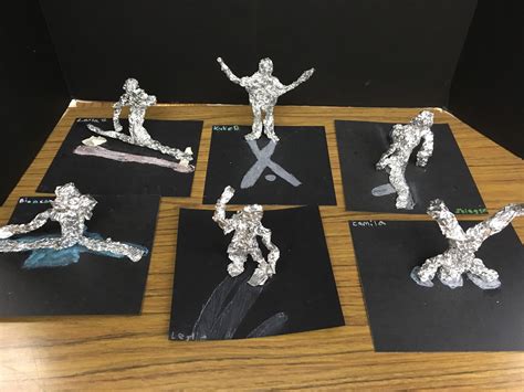 Classtopia: Tin Foil Art Work