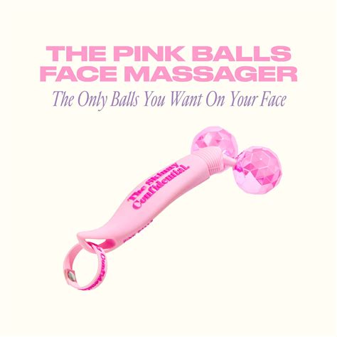 The PINK BALLS FACE MASSAGER: The Only Balls You Want On Your Face