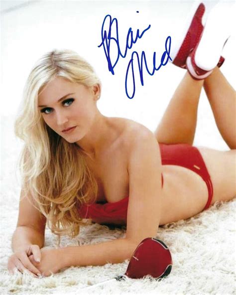 Blair O'Neal Hand Signed 8x10 Photo O Neal LPGA Picture ONeal Golf