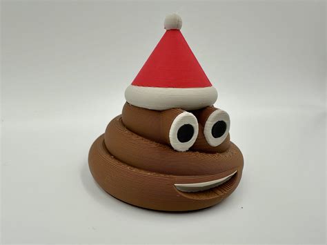 The Christmas Poop Emoji by Fyrby Additive | Download free STL model