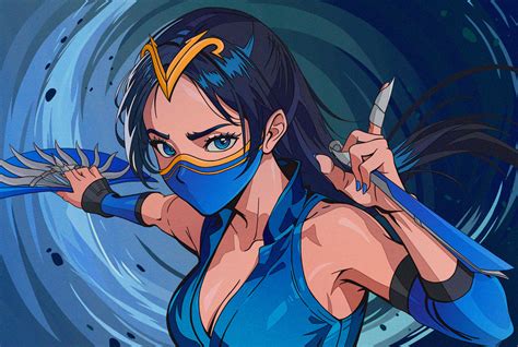 Kitana MK Fan Art by Racooncake on DeviantArt