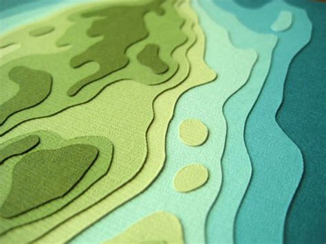 gorgeous topographical art cards prints  crafterall tactile art