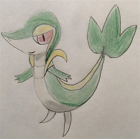 Snivy by CaptainEdwardTeague on DeviantArt