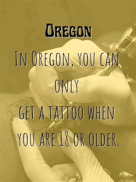 How Old Do You Have To Be To Tattoo