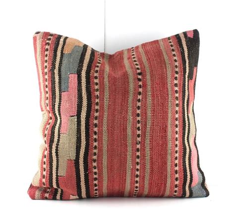 Kilim Pillow Kilim Pillow Cover Boho Pillow Vintage | Etsy | Vintage pillows, Boho pillows ...