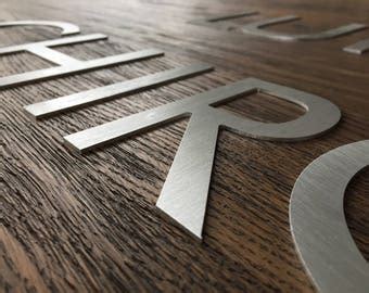 Metal Sign Letters - Etsy