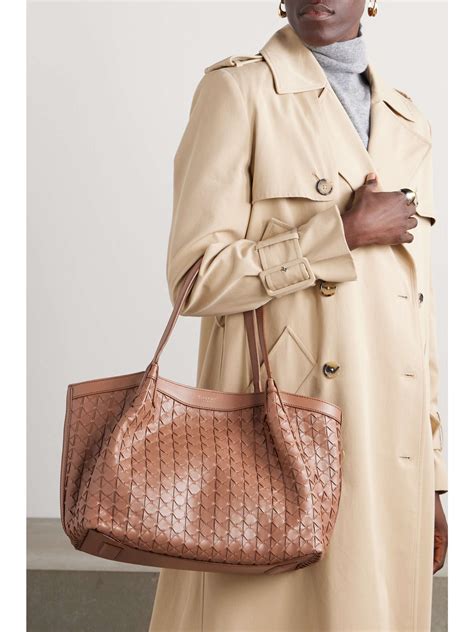 SERAPIAN Secret small woven leather tote | NET-A-PORTER