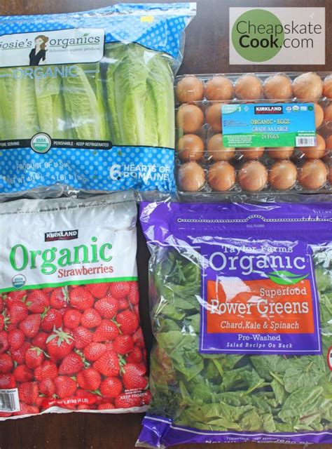 $87 Organic Grocery Haul (Costco & Aldi) • Cheapskate Cook