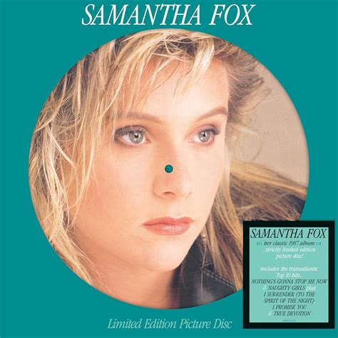 SAMANTHA FOX - SAMANTHA FOX (1987) - 2025 LP LIMITED EDITION PICTURE