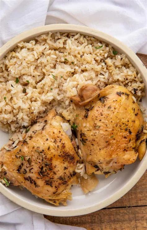 Chicken Thigh Rice Casserole Oven at James Belton blog