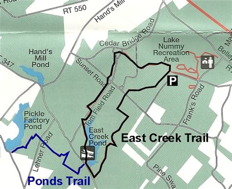 Michaux State Forest Trail Map - Maping Resources