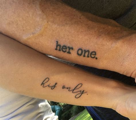 couples tattoo with meaning 9